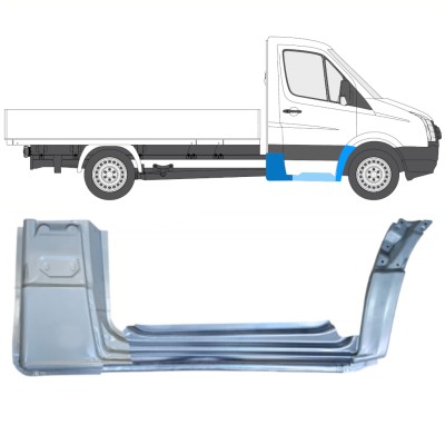 Set panouri de reparare pentru Volkswagen Crafter 2005-2017 / Dreapta / 15529