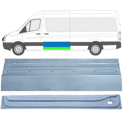 Reparație ușă culisantă interior + exterior Mercedes pentru Volkswagen Crafter 2005-2017 / Stânga / Set 14320