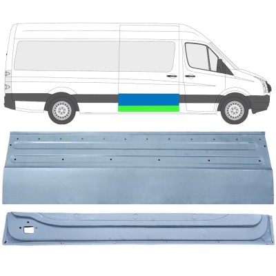 Reparație ușă culisantă interior + exterior Mercedes pentru Volkswagen Crafter 2005-2017 / Dreapta / Set 14319