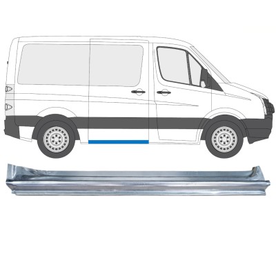 Reparație prag ușă glisantă pentru Volkswagen Crafter 2005-2017 / Dreapta 14374