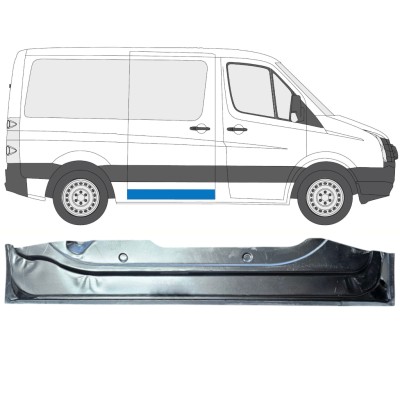 Reparație prag interior ușă glisantă pentru Volkswagen Crafter 2005-2017 / Dreapta 15872