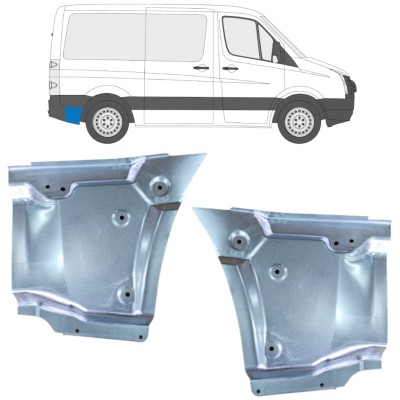Reparație aripă spate pentru Volkswagen Crafter 2005-2017 / Stânga+Dreapta / Set 15523