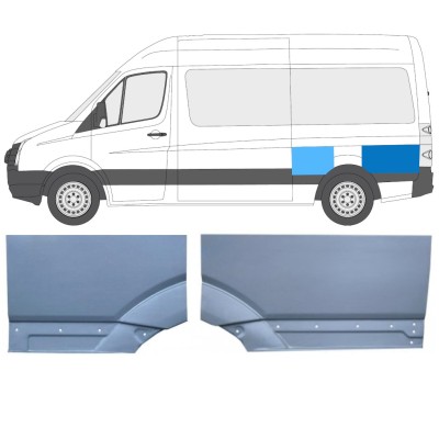 Reparație aripă spate pentru Volkswagen Crafter 2005-2017 / Stânga / Set 15517