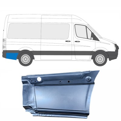 Reparație aripă spate pentru Volkswagen Crafter 2005-2017 / Dreapta 13443