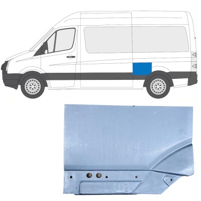 Reparație aripă spate pentru Volkswagen Crafter 2005-2017 / Stânga 14200