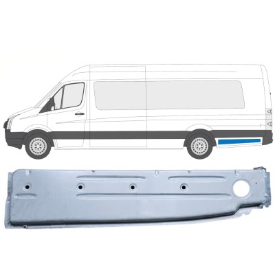 Reparație aripă spate interior pentru Volkswagen Crafter 2005-2017 / Stânga 14376