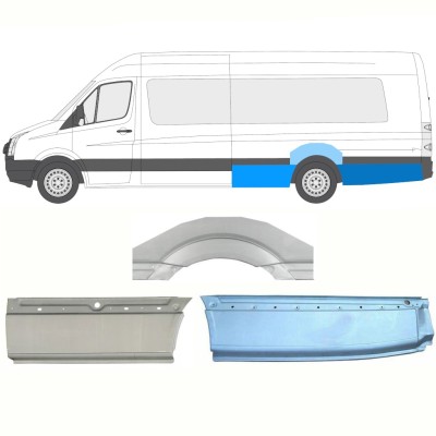 Reparație aripă spate pentru Volkswagen Crafter 2005-2017 / Stânga / Set 13946