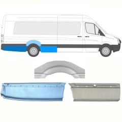 Reparație aripă spate pentru Volkswagen Crafter 2005-2017 / Dreapta / Set 13945