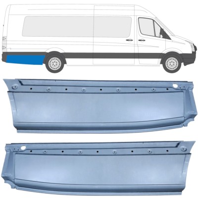 Reparație aripă spate pentru Volkswagen Crafter 2005-2017 / Stânga+Dreapta / Set 14359