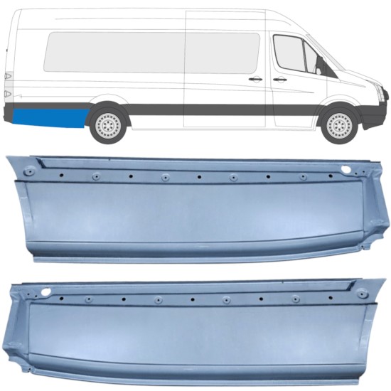 Reparație aripă spate pentru Volkswagen Crafter 2005-2017 / Stânga+Dreapta / Set 14359
