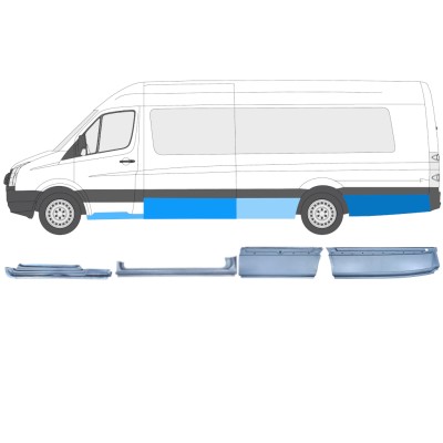 Set panouri de reparare pentru Volkswagen Crafter 2005-2017 / Stânga / 14507