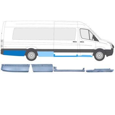 Set panouri de reparare pentru Volkswagen Crafter 2005-2017 / Dreapta / 14506
