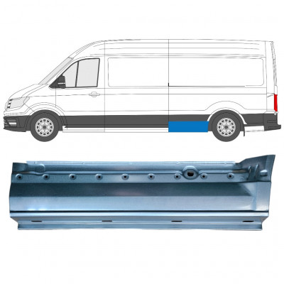 Reparație aripă spate pentru Volkswagen Crafter / MAN THE 2017- / LWB / Stânga 11599