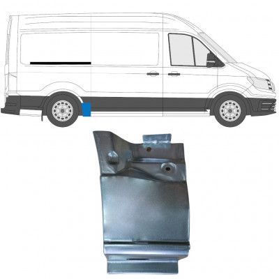 Reparație aripă spate pentru Volkswagen Crafter / MAN THE 2017- / MWB / Dreapta 11601