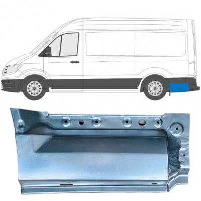 Reparație aripă spate pentru Volkswagen Crafter / MAN THE 2017- / MWB / LWB / Stânga 11593