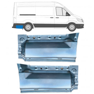 Reparație aripă spate pentru Volkswagen Crafter / MAN THE 2017- / MWB / LWB 11594