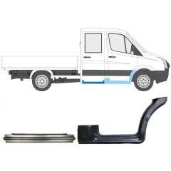 Set panouri de reparare pentru Volkswagen Crafter 2005-2017 / Dreapta / 15538