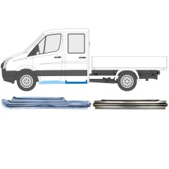 Set panouri de reparare pentru Volkswagen Crafter 2005-2017 / Stânga / 15537