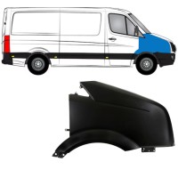 Aripă față pentru Volkswagen Crafter 2005-2017 / Dreapta 15352
