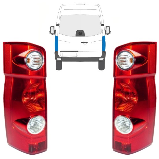 Lampă spate pentru Volkswagen Crafter 2005-2017 / Stânga+Dreapta / Set 15574