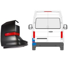Colț bară spate + lampă reflectorizantă pentru MAN TGE 2016- / Stânga 15202