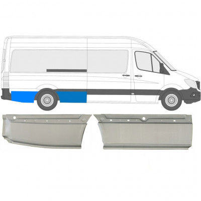 Reparație aripă spate pentru Mercedes Sprinter 2006- / LWB / Dreapta / Set 10515