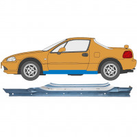 Reparație prag pentru Honda Civic CRX Del Sol 1992-1998 / Stânga 6184