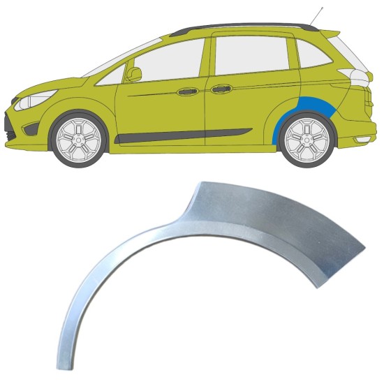 Reparație aripă spate pentru Ford C-Max 2010-2019 Grand / Stânga 15874