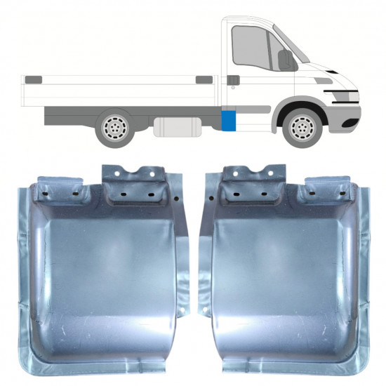 Reparație colț spate pentru Iveco Daily 2000-2012 / Stânga+Dreapta / Set 10051