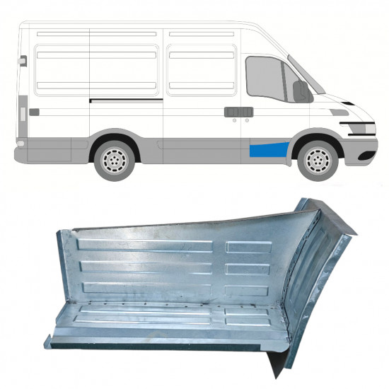 Panou reparație dreapta față pentru Iveco Daily 1999-2006 / Dreapta 7888