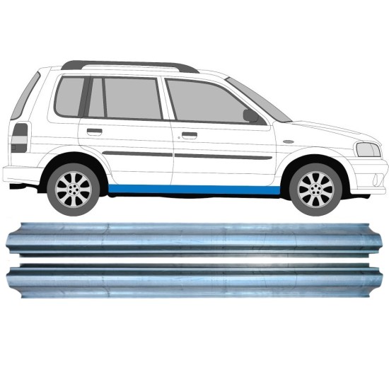 Reparație prag pentru Mazda Demio 1996-2001 / Stânga+Dreapta / Set 16288