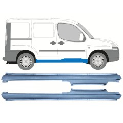 Prag complet pentru Fiat Doblo 2001-2010 / Stânga+Dreapta / Set 11465