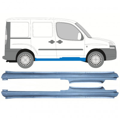 Reparație prag pentru Fiat Doblo 2001-2010 / Set 11465