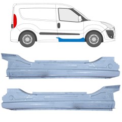 Reparație prag pentru Fiat Doblo 2010-2022 / Stânga+Dreapta / Set 12673