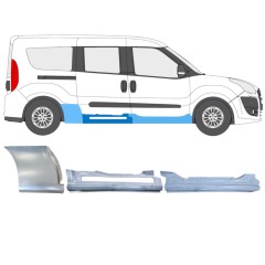 Set panouri de reparare pentru Opel Combo D 2011-2018 / Dreapta / 15560
