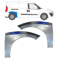 Reparație aripă spate pentru Fiat Doblo 2010-2022 / Stânga+Dreapta / Set 15038