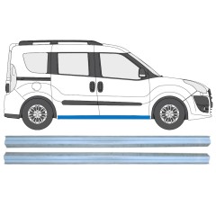 Reparație prag pentru Opel Combo D 2011-2018 / Stânga+Dreapta / Set 15363