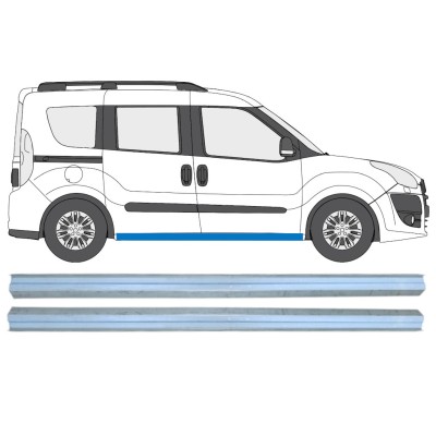Reparație prag pentru Opel Combo D 2011-2018 / Stânga+Dreapta / Set 15363
