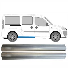 Reparație spate prag pentru Fiat Doblo 2001-2010 / Stânga+Dreapta / Set 14624