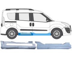 Reparație prag pentru Opel Combo D 2011-2018 / Dreapta / Set 14367