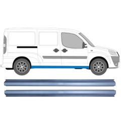 Reparație prag pentru Fiat Doblo 2001-2010 / Stânga+Dreapta / Set 11347