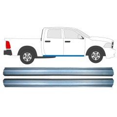 Reparație prag partea inferioară pentru Dodge RAM 2008-2013 / Stânga = Dreapta (simetric) / Set 12792