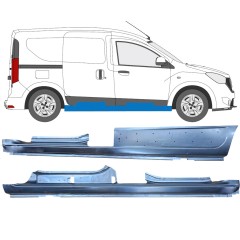 Prag complet pentru Dacia Dokker 2012- / Stânga+Dreapta / Set 10148