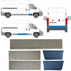 Panou reparație ușă pentru Fiat Ducato 2006-2025 / Set 12632