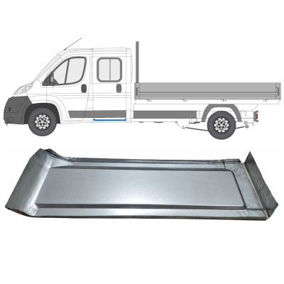 Podea treapta cabina stanga cu prag interior pentru Fiat Ducato 2006-2026 / Stânga 17073