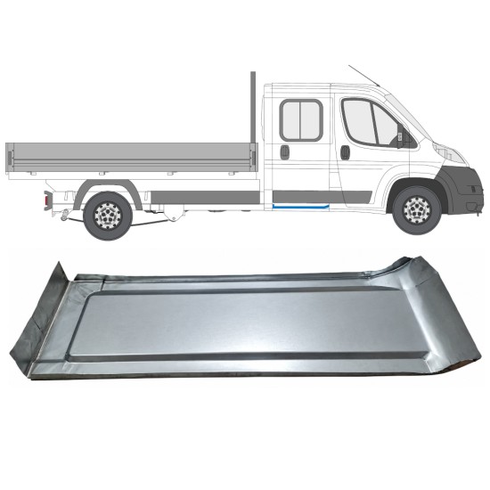 Podea treapta cabina stanga cu prag interior pentru Fiat Ducato 2006-2026 / Dreapta 17072