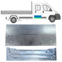 Reparație interior + exterior ușă spate pentru Fiat Ducato 2006-2026 / Stânga = Dreapta (simetric) / Set 16395
