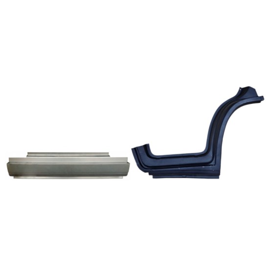 Set panouri de reparare pentru Fiat Ducato 2006-2014 / Dreapta / Cabină dublă / 14796