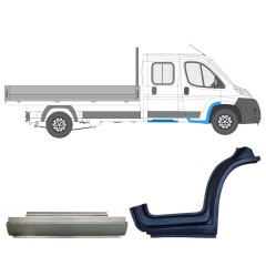 Set panouri de reparare pentru Peugeot Boxer 2006-2025 / Dreapta / 15459