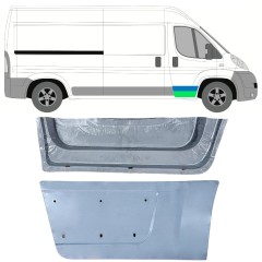 Panou de reparație ușă față interior + exterior pentru Fiat Ducato 2006-2025 / Dreapta / Set 12004